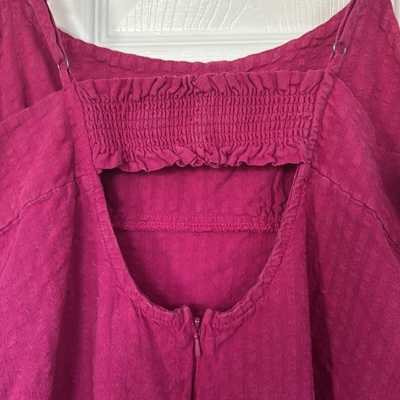 Wild Fable Plum Purple Minidress Adjustable straps, cutout back dress Size Large - Picture 8 of 12